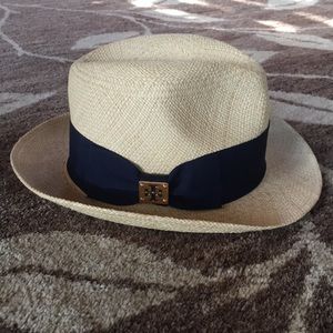 Tory Burch Straw Fedora